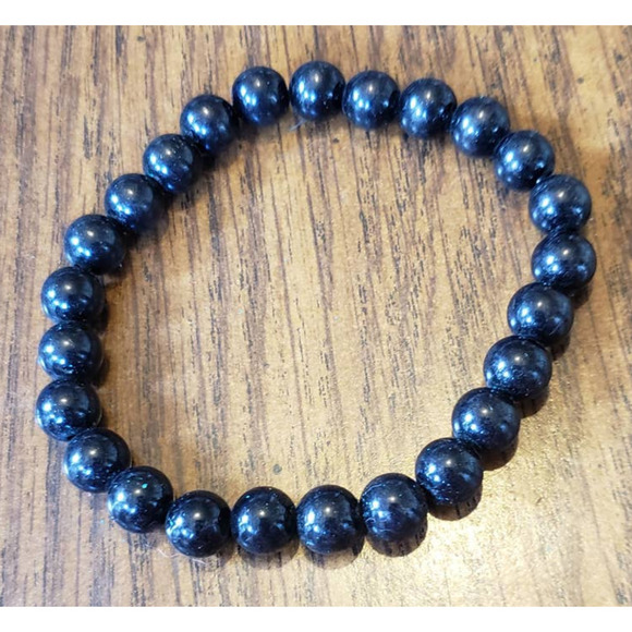 Lot of 5 Womans Vintage Beaded Elastic Friendship Bracelets - Picture 3 of 15